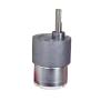 ZGB37R-520 DC Mini Geared Motor, 24 V, 56 RPM, Metal Gearbox view 1