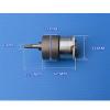 ZGB37R-520 DC Mini Geared Motor, 24 V, 56 RPM, Metal Gearbox view 3