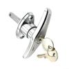 Rear-Mount T-Handle Garage Door Lock, Short Lever view 1