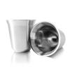 DUnLap Espresso Cup Set, 80 ml, 2-Piece, Silver view 1