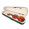 Professional 3/4 Matte Student Violin with Case and Bow Set view 3