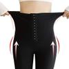 Women's High-Waisted Yoga Pants with Pocket, Color A, Size S/M view 3