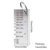 Welding Thickness Gauge, Metal Sheet Gauge, Round view 2