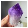 HEARSO Natural Purple Crystal Tower, Brazilian Amethyst Wand, Reiki Decor (350–400 g) view 1
