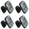 30 mm Square Cabinet Knobs, 4-Pack view 2