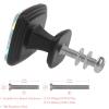 30 mm Square Cabinet Knobs, 4-Pack view 3