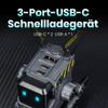 GravaStar 65W GaN Robot USB-C Charger with 3 Ports view 4