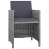 Gecheer 13-Piece PE Rattan Patio Dining Set with Table, Chairs and Cushions view 3