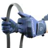 EQUITYUM Softie Fabric Riding Gloves, Italian Design, Blue, XS view 3