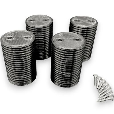 Bumblebee Nest Box Stands (Set of 4), Grooved Surface to Deter Ants