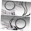 Healvian 2 Sets Hobby Magnifying Glass Necklaces, Portable Magnifiers, 4 Pieces view 2