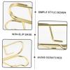 TEHAUX Gold Metal Business Card Holder, Space-Saving view 2