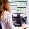 iggual EM2 Monitor Stand with Drawers and Tablet Slot view 3