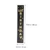 Warmhm Creative 50th Birthday Door Curtain Banner Decoration view 2