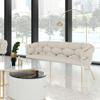 Small Sofa for Small Spaces, Modern Minimalist Reception Sofa, L135 cm view 4