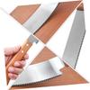 OSALADI Mini Hand Saw for Woodworking, 12-Inch Fine-Tooth Flush-Cut Saw with Wooden Handle view 3