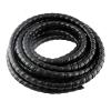 Spiral Cable Protector Sleeve, Black, 10 mm ID, 1 m view 1