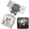 Chibery 4-Pack 1.5-Inch Overlay 3D Soft-Close Concealed Cabinet Hinges, 105° view 1