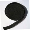 Kisangel 3 Rolls 3.6 m BBQ Gasket, Self-Adhesive Smoker Strips, Black, High-Temperature Resistant view 2