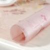 1 mm Floral-Print Clear PVC Table Protector, 70 x 150 cm view 1