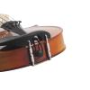 Beginner Violin 4/4, 1/4, 1/8 Acoustic Solid Wood Natural Basswood Violin Set with Case and Bow view 3