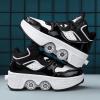 Transforming Quad Roller Skates for Men and Women, Size 44 view 4