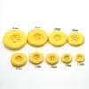 Whakano 20-Piece Decorative Resin Buttons, Round 4-Hole, 18 mm, Light Brown view 3