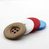 Whakano 20-Piece Decorative Resin Buttons, Round 4-Hole, 18 mm, Light Brown view 4