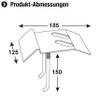 Connex Galvanized Gate Stop Support, 125 x 185 x 150 mm, M10 view 2
