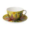 Latte Macchiato Cup My New York City Sunset James Rizzi - Pop Art view 2