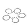 jiuxinyun 304 Stainless Steel C-Clip Retaining Rings, M3–M45 (M9, 40 pcs) view 1
