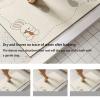 Vnook Curved Shower Mat, Non-Slip, Mold-Resistant, Washable, Soft Microfiber, Fan-Shaped, 45 x 70 cm, Color C view 2