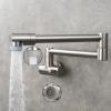 LeGDOr Wall-Mount Pot Filler Faucet, Brushed Brass view 4