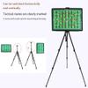 osiuujkw Foldable 3-Panel Soccer Strategy Board with Pen view 3
