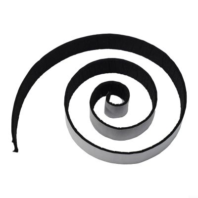 Self-Adhesive Felt Strip, 1 m Roll, 3 mm x 30 mm, Black