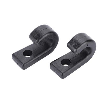 Glomora Durable Kayak J-Hooks, 2-Pack, Nylon Tie-Down Hooks, Compatible with Kayaks, Canoes and Rowboats
