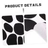 Lurrose 12-Sheet Black Self-Adhesive Felt Stickers for Kids' Crafts and Clothing Decoration view 2