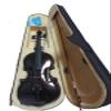 Professional Black Wooden Violin, 1/4, 2/4, 3/4 and 4/4 (Color: 2/4) view 2
