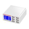 BESTonZON 6-Port USB Charging Station with LCD Display, Overload Protection, 40W Fast Charger, ABS and PC, for Home and Office view 1