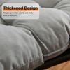 BangDon Thick Garden Bench and Chaise Lounge Cushion, Non-Slip, 120 x 50 cm, Beige view 4