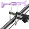 No-Drill Suction Cup Curtain Rod, 410–500 cm, Purple view 1