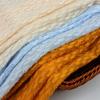 CEMELI 150 cm Wide, 95 g Floral Jacquard Chiffon Fabric by the Yard view 4