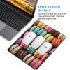 Gaming Mouse Pad with Non-Slip Rubber Base, Washable, Macaron Cookie Design view 4