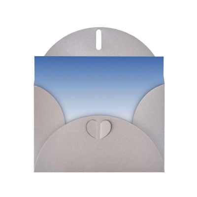 Textured Blue Pearl Greeting Cards, Blank Cards for All Occasions