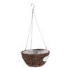 Toddmomy 2-Piece Hanging Rattan Planter Pots for Indoor and Outdoor Use view 1
