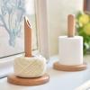 Wooden Yarn Holder, 8-Inch Vertical Spool Stand view 4