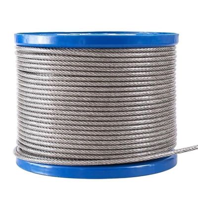 Wire Rope, 0.8–8 mm Diameter, 10–100 m Length, PVC-Coated, Transparent, 304 Stainless Steel (Size: 10 Meters, Diameter: 1.5 mm)