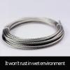 Wire Rope, 0.8–8 mm Diameter, 10–100 m Length, PVC-Coated, Transparent, 304 Stainless Steel (Size: 10 Meters, Diameter: 1.5 mm) view 3