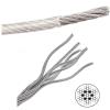 Wire Rope, 0.8–8 mm Diameter, 10–100 m Length, PVC-Coated, Transparent, 304 Stainless Steel (Size: 10 Meters, Diameter: 1.5 mm) view 4