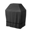 Weatherproof Grill Cover 82 x 67 x 110 cm for Weber Spirit E-210 Grill, Waterproof Cover with Adjustable Straps for Char-Broil, Brinkmann, Jenn Air and Nexgrill 2-Burner Grills, Black view 1